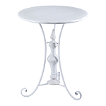 Столик белый кованный в прованском стиле Vaucluse варинант исполнения - 1 | Loft Concept в Рязани