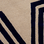 Дизайнерский ковер в виде звезды Poltronova Tappeto Stellina  Navy Blue Grey Rug варинант исполнения - 4 | Loft Concept в Рязани