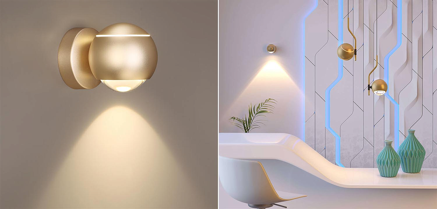 Бра Auge Horst Gold Бра Auge Horst Gold - Loft-Concept в Рязани