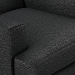 Мебельная ткань Шенилл черный цвет 138 см T4-35 варинант исполнения - 4 | Loft Concept в Рязани