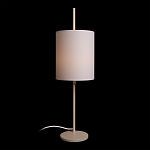 Настольная лампа с тканевым абажуром формы цилиндр Pure Cylinder варинант исполнения - 5 | Loft Concept в Рязани