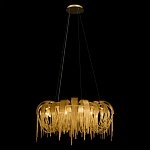 Люстра круглая подвесная с металлическими дугами и длинными цепочками 80 см Atlantis Chain варинант исполнения - 11 | Loft Concept в Рязани