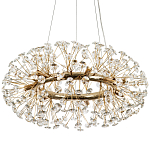 Круглая подвесная люстра Crystal Dandelions Chandelier варинант исполнения - 1 | Loft Concept в Рязани