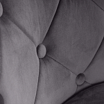 Стул в серой велюровой обивке Ward Grey Velour Chair варинант исполнения - 6 | Loft Concept в Рязани