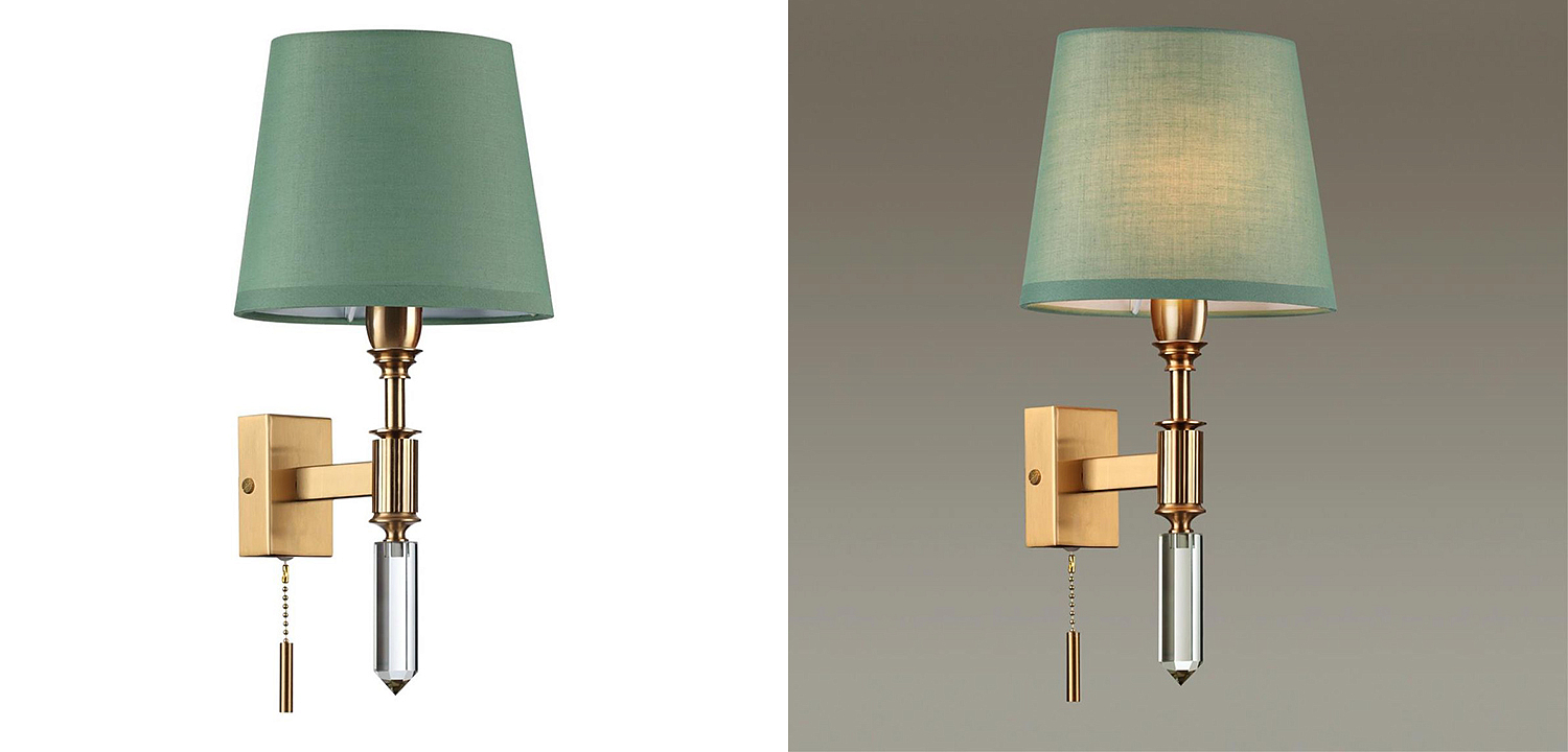 Бра Ramona Green Wall Lamp Бра Ramona Green Wall Lamp - Loft-Concept в Рязани