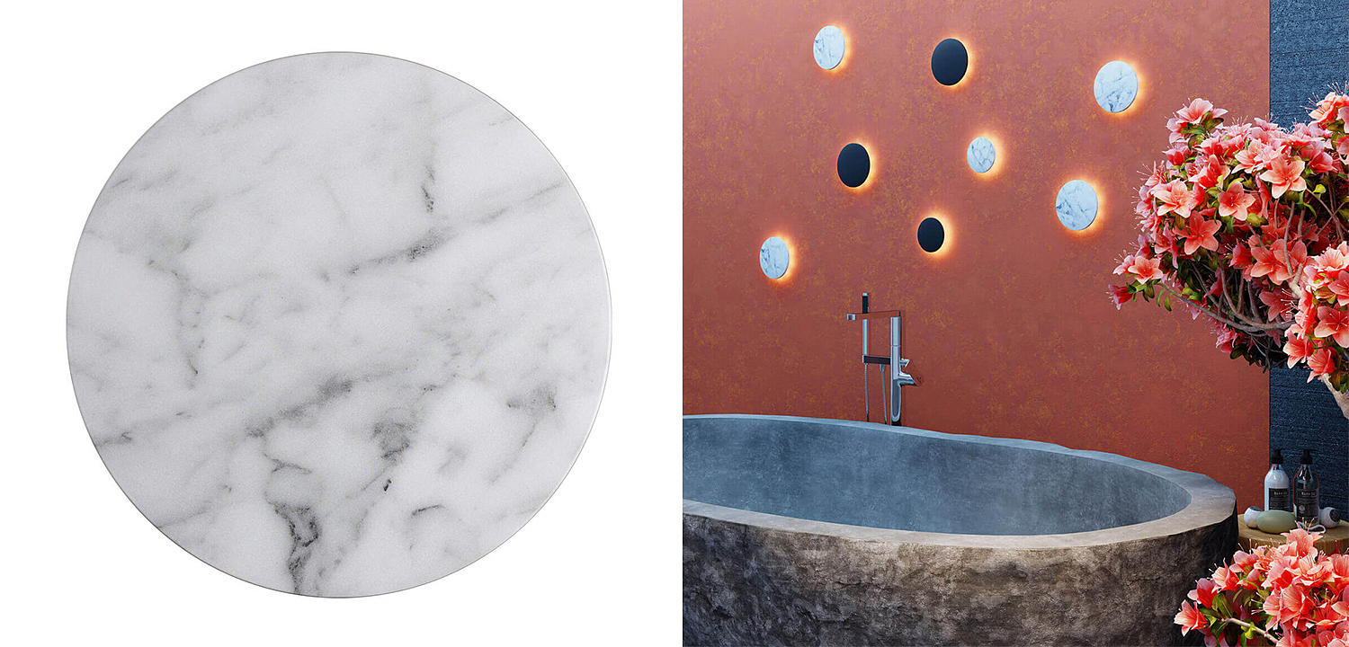 Бра Disco Piatto Marble Sconce - Loft-Concept в Рязани