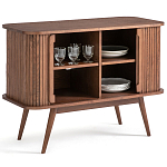 Низкий буфет с 2-мя раздвижными дверцами Toinette Light Cupboard варинант исполнения - 5 | Loft Concept в Рязани