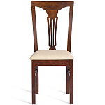 Стул деревянный с узором ручной работы Espresso варинант исполнения - 7 | Loft Concept в Рязани