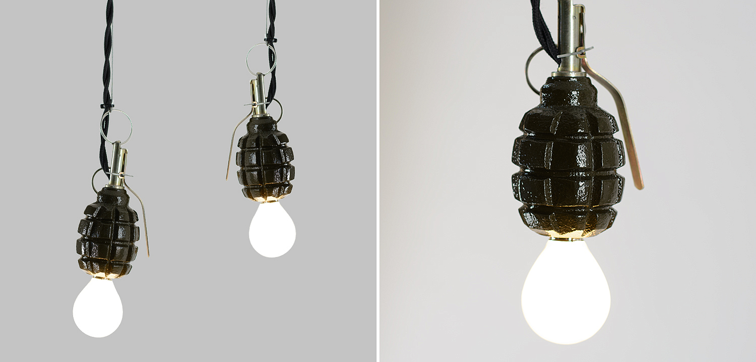 Подвесной светильник Grenade Lamp Подвесной светильник Grenade Lamp - Loft-Concept в Рязани
