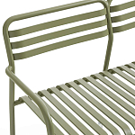 Скамья из алюминия Mack Metal Bench Green варинант исполнения - 4 | Loft Concept в Рязани