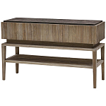 Деревянная консоль с 3-мя выдвижными ящиками Jacobo Console варинант исполнения - 1 | Loft Concept в Рязани