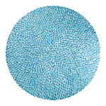 Стол Кофейный с инкрустацией Flower Blue варинант исполнения - 2 | Loft Concept в Рязани