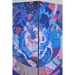 Ширма Космическая Фантазия варинант исполнения - 2 | Loft Concept в Рязани