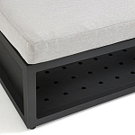 Садовый диван на каркасе из алюминия Petro варинант исполнения - 3 | Loft Concept в Рязани