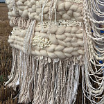 Вязанное панно для ресторана WINTER варинант исполнения - 3 | Loft Concept в Рязани