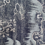 Мебельная ткань Вышивка серый цвет 130 см T2-39 варинант исполнения - 2 | Loft Concept в Рязани