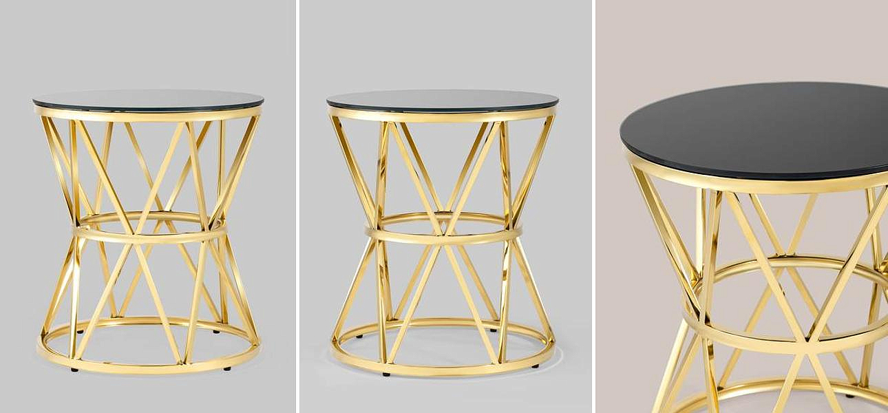 Стол приставной Beranger Collection Gold Стол приставной Beranger Collection Gold - Loft-Concept в Рязани