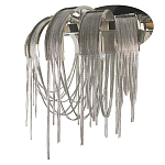 Бра с металиическими цепочками и дугообразными элементами Atlantis Chain варинант исполнения - 3 | Loft Concept в Рязани