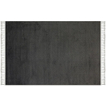 Ковер из полиэстера Black and white continent варинант исполнения - 1 | Loft Concept в Рязани