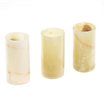 Ваза настольная цилиндрической формы из оникса Stone Vase варинант исполнения - 2 | Loft Concept в Рязани