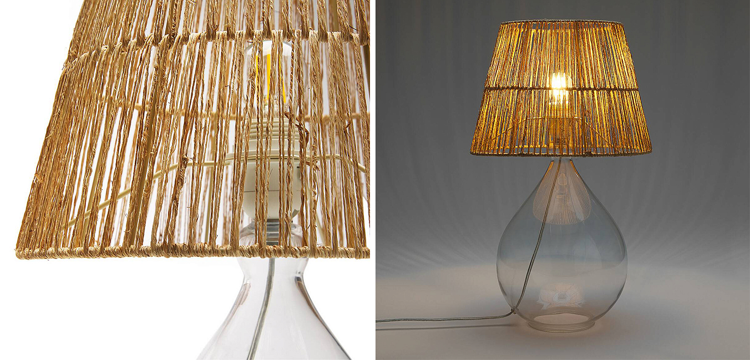 Настольная лампа Ronni Glass Table lamp Настольная лампа Ronni Glass Table lamp - Loft-Concept в Рязани