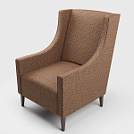 Мебельная ткань Шенилл терракотовый цвет 142 см T4-58 варинант исполнения - 5 | Loft Concept в Рязани