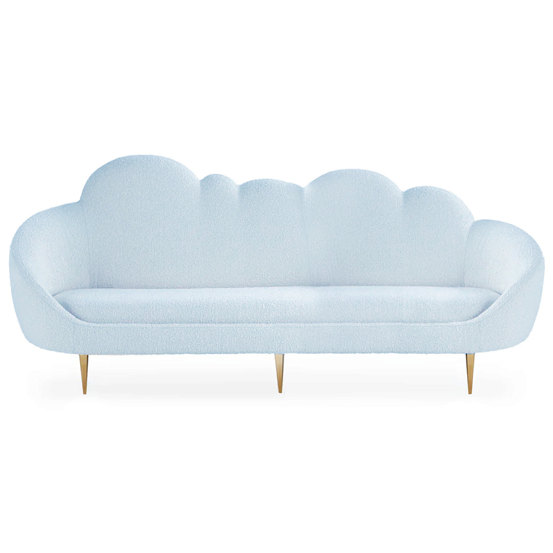 Уникальный диван для детской Soft Cloud трехместный Голубой Белый Розовый Золотой Уникальный диван для детской Soft Cloud трехместный Голубой Белый Розовый Золотой в Рязани | Loft Concept