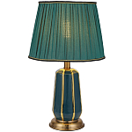 Настольная лампа с абажуром Celestina Lampshade Table Lamp Green варинант исполнения - 1 | Loft Concept в Рязани