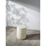 Приставной столик с рисунком из раковин устриц Bone Inlay варинант исполнения - 9 | Loft Concept в Рязани