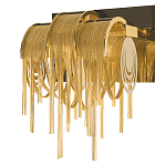 Бра с перфорированными металлическими дугами и цепочками 22 см Atlantis Chain варинант исполнения - 5 | Loft Concept в Рязани