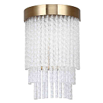 Бра с прозрачными стеклянными трубочками и металлическим основанием Nembus варинант исполнения - 1 | Loft Concept в Рязани