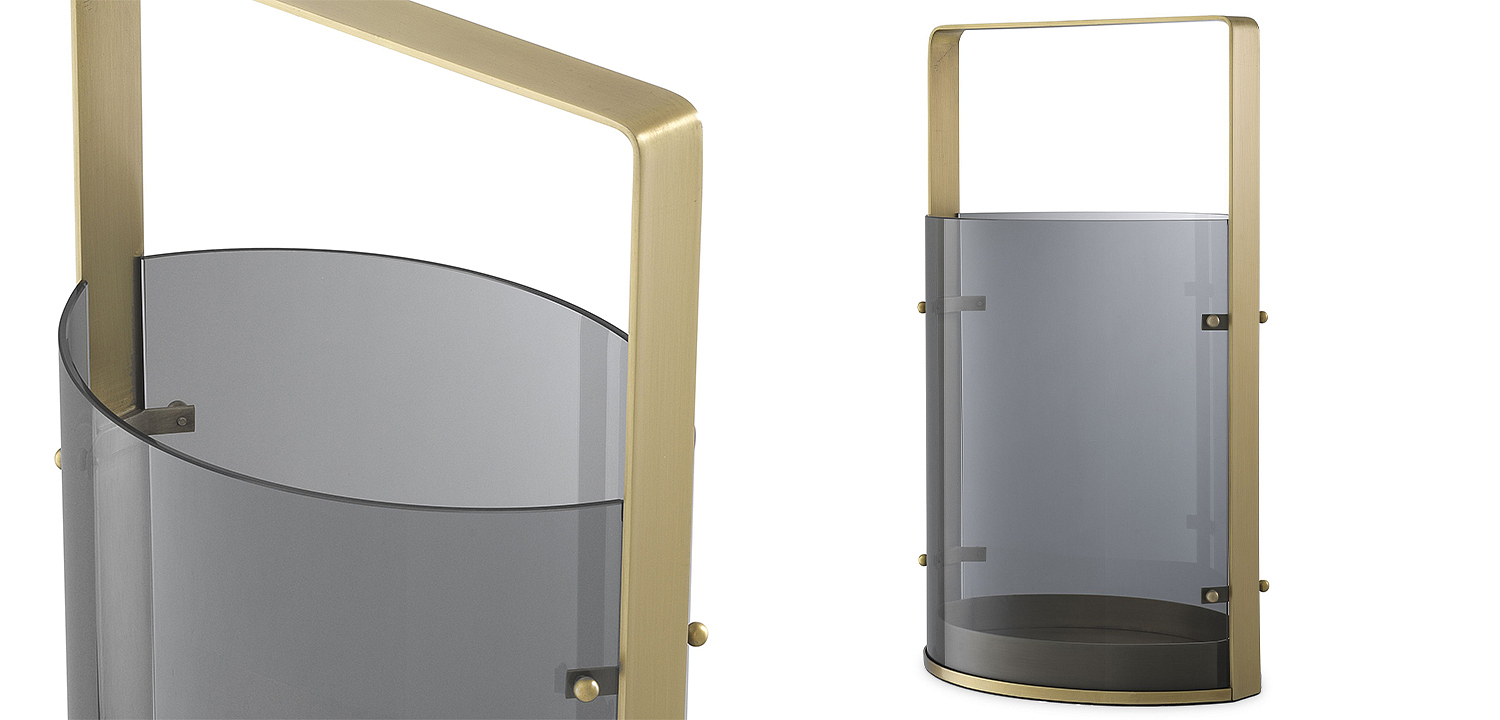 Подсвечник Eichholtz Hurricane Reid S Brass Подсвечник Eichholtz Hurricane Reid S Brass - Loft-Concept в Рязани
