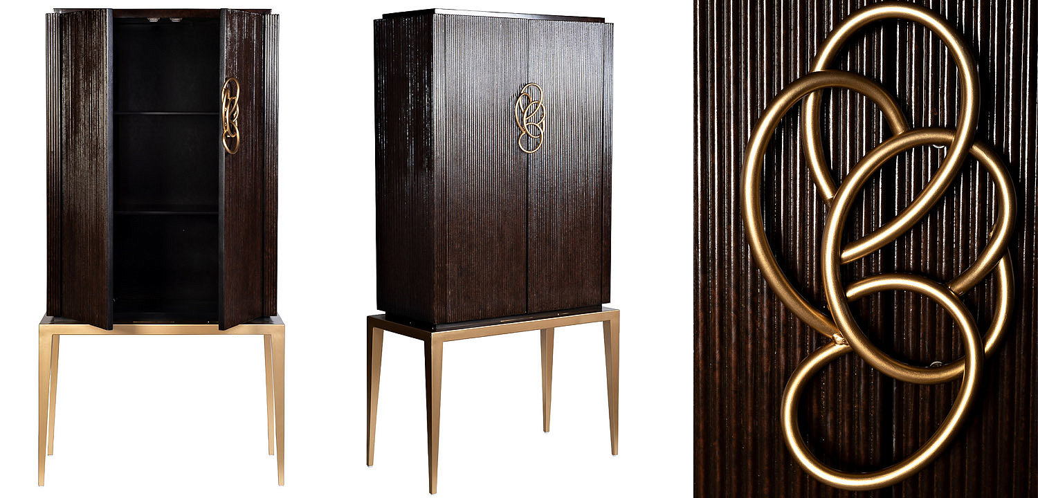 Шкаф с полками Otavio Cupboard Шкаф с полками Otavio Cupboard - Loft-Concept в Рязани
