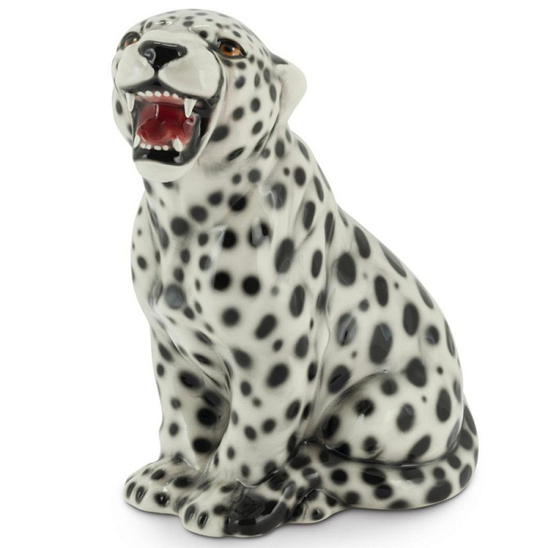 Статуэтка Cheetah Белый Черный Коричневый в Рязани | Loft Concept 