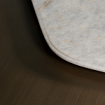 Столик журнальный Promontory с мрамором варинант исполнения - 9 | Loft Concept в Рязани