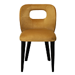 Стул велюровый горчичный Verified варинант исполнения - 2 | Loft Concept в Рязани