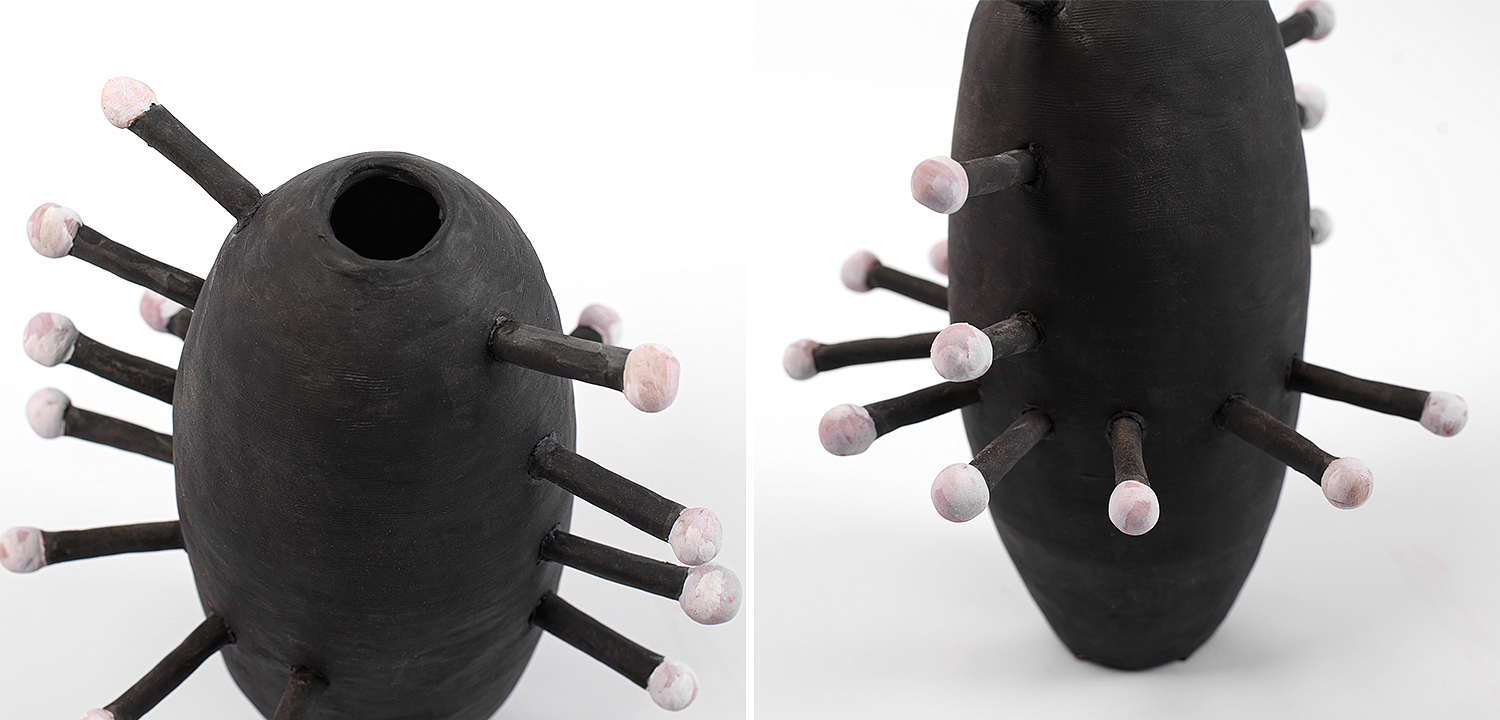 Ваза Kwanza Round Spikes Vase Ваза Kwanza Round Spikes Vase - Loft-Concept в Рязани