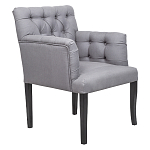Кресло Addison Chic Armchair grey flax варинант исполнения - 1 | Loft Concept в Рязани