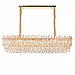 Люстра овальная с хрустальными подвесками Gorgeous Crystal Light варинант исполнения - 2 | Loft Concept в Рязани