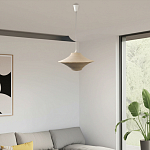 Подвесной вязаный бежевый светильник «Звезда Востока 01» варинант исполнения - 2 | Loft Concept в Рязани