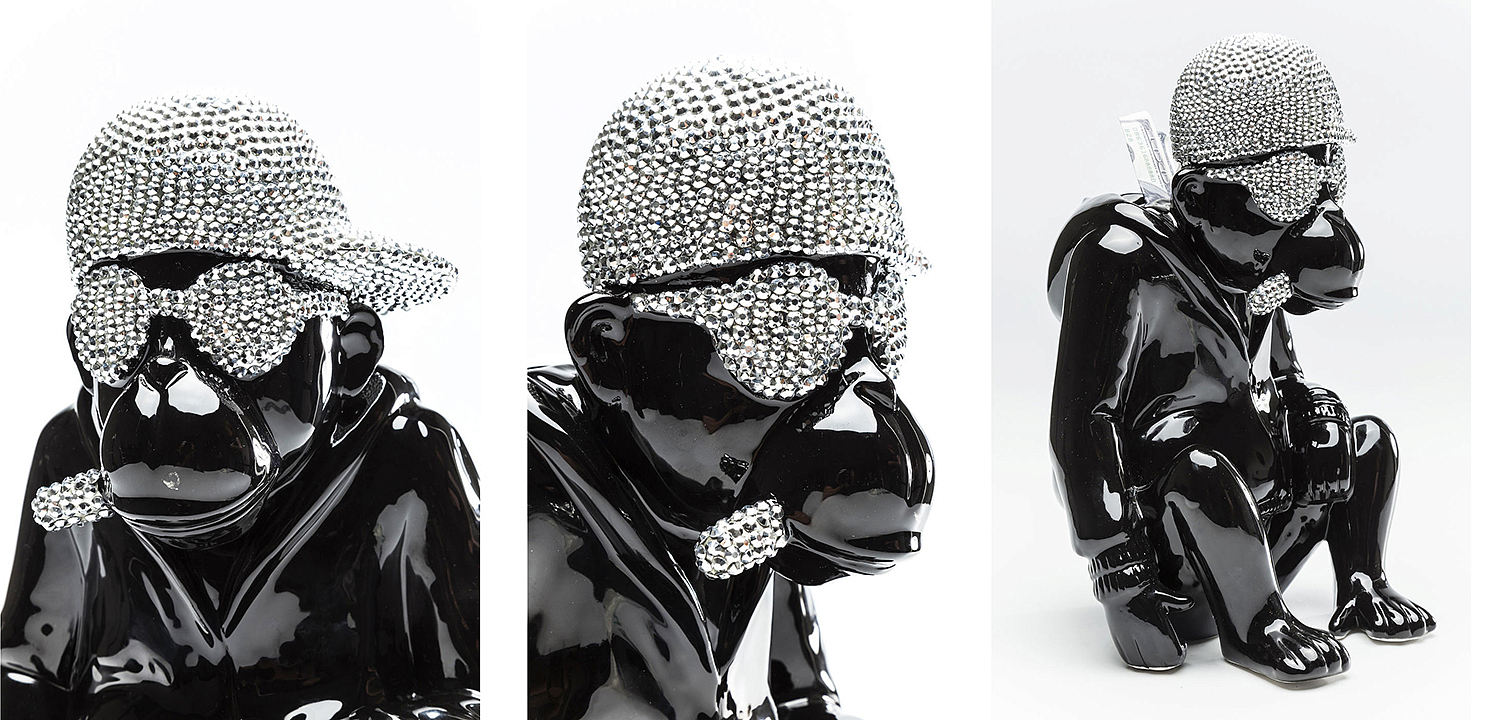 Копилка Monkey with rhinestones - Loft-Concept в Рязани