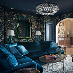 Обои ручная роспись St Laurent Casino metallic silk варинант исполнения - 4 | Loft Concept в Рязани