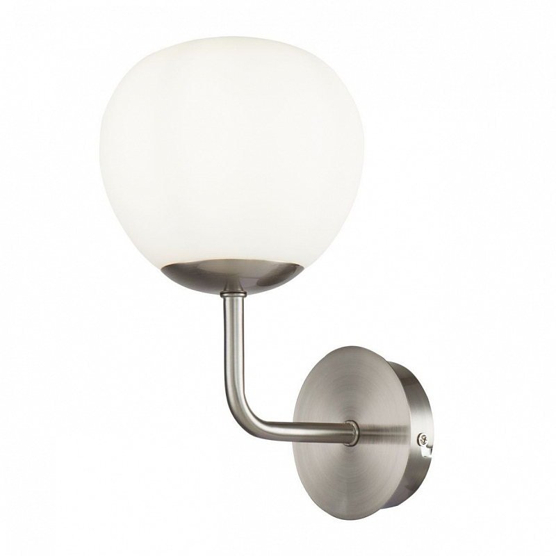 Бра Tiepolo Ball Sconces nickel Никель Белый Бра Tiepolo Ball Sconces nickel Никель Белый в Рязани | Loft Concept