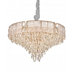 Люстра с каскадом из прозрачного хрусталя Constant Sparks варинант исполнения - 8 | Loft Concept в Рязани