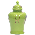 Фарфоровая ваза с крышкой Eden Garden варинант исполнения - 3 | Loft Concept в Рязани