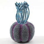 Статуэтка тропический фрукт Pandora Tropical Fruit Grey Lilac Blue Flowers варинант исполнения - 2 | Loft Concept в Рязани