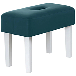 Мягкий пуф на белых ножках Winton Pouf варинант исполнения - 7 | Loft Concept в Рязани