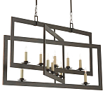 Люстра из пересекающихся прямоугольных элементов Intersecting Rectangles варинант исполнения - 3 | Loft Concept в Рязани