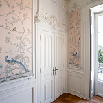 Обои ручная роспись Earlham Almost Mauve варинант исполнения - 4 | Loft Concept в Рязани