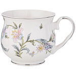 Кружка из фарфора с цветочным принтом 480 мл Tea Flower Set варинант исполнения - 1 | Loft Concept в Рязани